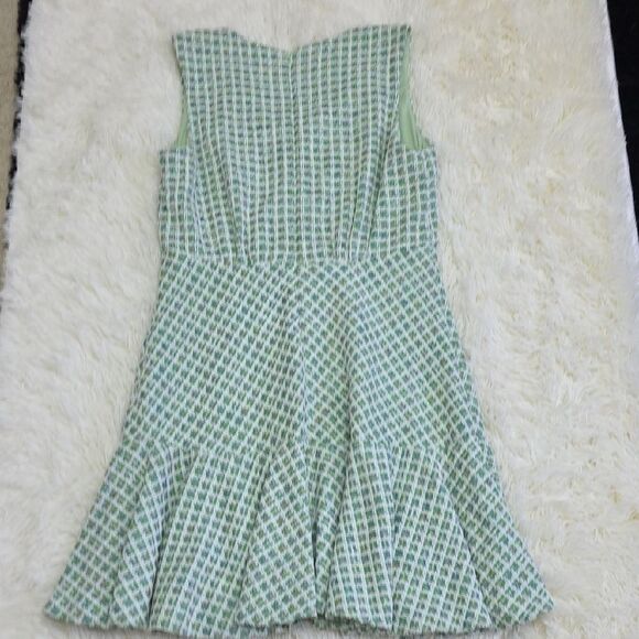 Taylor Green Mutli Color Fit and Flare Mini Dress for Wedding Guest - Picture 7 of 8